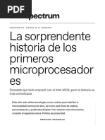 La Sorprendente Historia de Los Primeros Microprocesadores - IEEE Spectrum