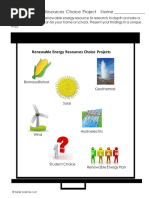 4 Elaboration - Renewable Resources Student Project