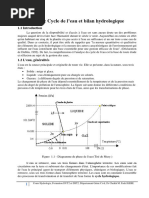 Chapitre 1 - Cours - Hydrologie