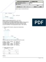 Lista - 2ºano - 1º Tri - Termoquímica