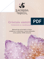 Sagrada Magia Cristais Sinteticos Tingidos e Alterados