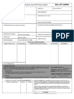 Bill of Lading 08