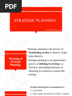 Strategic Planning Jyruss - Regalado