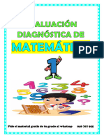 1° Mat Evaluacion Diagnostica