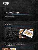 Carbohydrates