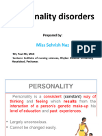 Personality Disorder Unit 6