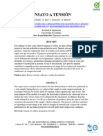 Ensayo A Tensión Resistencia de Materiales II