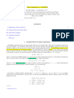 Dirac Equation