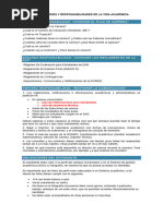 Disposición 06-18 OBLIGACIONES Y RESPONSABILIDADES DE LA VIDA ACADÉMICA