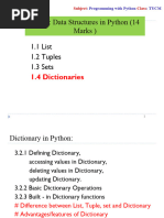 Dictionaries