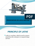 Working Principle of Lathe