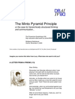 The Minto Pyramid Principle