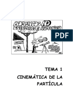 Capitulo 1 Cinematica de La Partícula