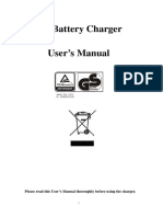 Brukermanual Til Batterilader 12 - 24 V