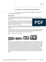 Data Sheet Network Security Features For Cisco Asr 1000 Series Routers