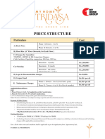 My Home Tridasa Price List