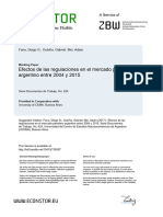 Efectos de Las Regulaciones en El Mercado Petrolero Argentino Entre 2004 y 2015