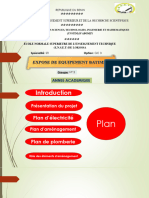 Power Point Équipement Batiment Groupe 3