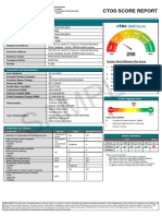 Ctos Score Report