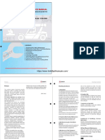 Sany RSC45 Container Reach Stacker Maintenance Manual PDF