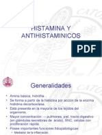 Histamina y Antiistamínicos