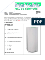 MSRF0107 - Refrigerador 1 Porta - Degelo Seco