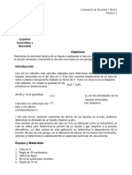 Presión en Un Fluido en Reposo - Lab11