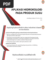 Aplikasi Hidrokoloid Pada Produk Susu