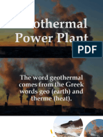 Geothermal Power Plant