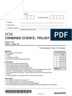 Aqa 8464P2H QP Nov21