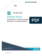 Studio RM 1.13 Upd2 Release Notes