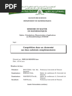 Competition Dans Un Chemostat PDF