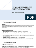 EGM421 and CIE 421 - Engineering in Society