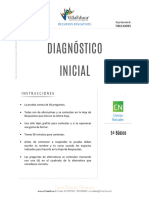 Diagnostico Inicial Ciencias 5basico