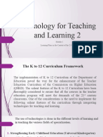 Technology For Teaching and Learning 2