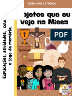 Turminha Católica - Altar - Objetos Que Vejo Na Missa