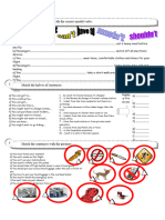 Modals Worksheet