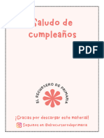 Saludo de Cumpleaños