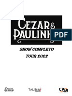 Rider Tecnico Cezar e Paulinho Completo Tour 2022