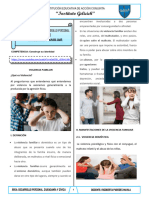 BIM III Sem 1 Desarrollo Personal 2do Grado VIOLENCIA FAMILIAR