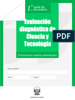 Evaluación Diagnóstica 1º Cuadernillo