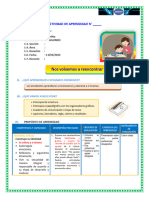 Actividad de Aprendizaje Com Sem 1 Día 1 2do