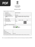 GST Registration Certificate - Siri Associates