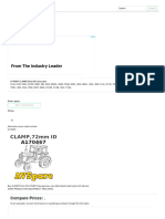 CLAMP, 72mm ID A170467 - Case