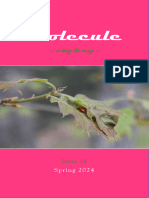 Molecule: A Tiny Lit Mag. Issue 10. Spring 2024.