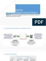 Les Automates Programmable Industriels