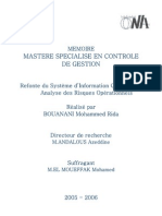 Refonte Du Systeme D Information Comptable CIH