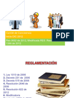 Funciones y Responsabilidades Del Comite de Convivencia