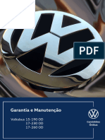 Manual Garantia e Manutenção