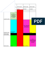 NMC YEARLY TIMETABLE ADMISSION MBBS Batch 2022 2023